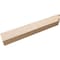 Ekena Millwork 2in. W x 4in. H x 24in. L Alpine Woodgrain TimberThane Rafter Tail, Primed Tan RFTUR02X04X24ALPRCPR - alternate 6